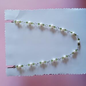 "Emerald City" Pearl Necklace